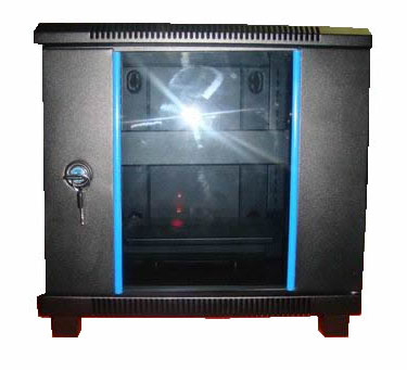 Intellinet 710374 rack cabinet 9U Wall mounted rack Black