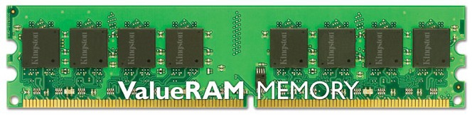 Kingston Technology ValueRAM 4GB DDR2 800MHz Kit memory module 1 x 4 GB 240-pin DIMM ECC image 1