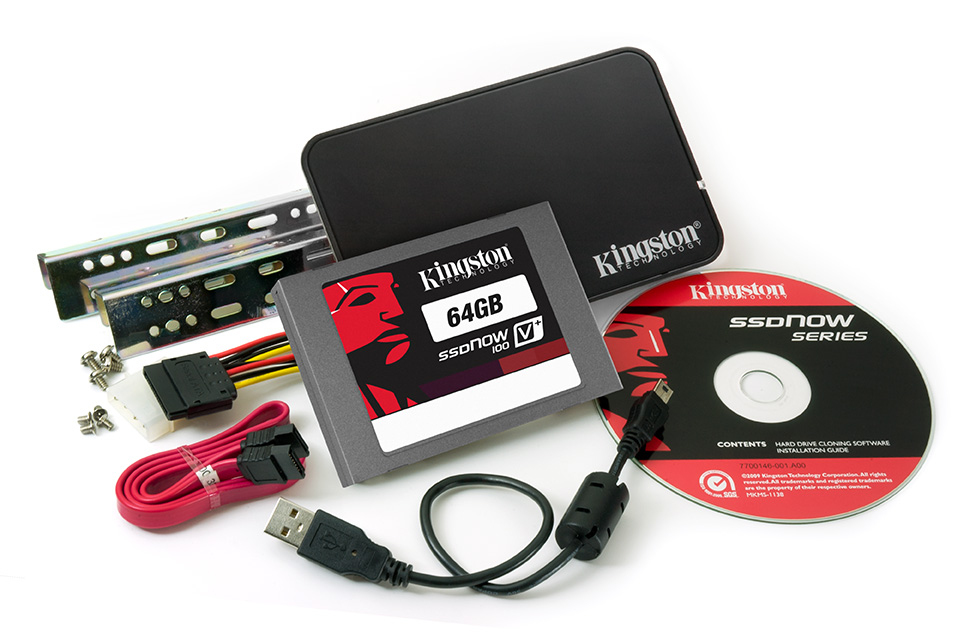 Kingston Technology SSDNow V+100 Upg. Bundle Kit 64 GB 2.5" MLC
