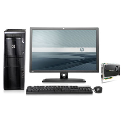 HP Z600 Workstation Bundle PC