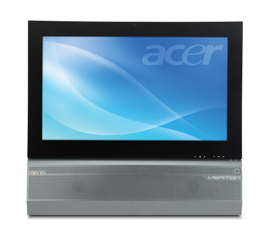 Acer Veriton Z431G-Ui5650W Intel® Core™ i5 i5-650 54.6 cm (21.5") 1920 x 1080 pixels Touchscreen 4 GB DDR3-SDRAM 640 GB Intel® HD Graphics Windows 7 Professional Black, Silver