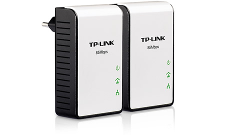 TP-Link TL-PA111KIT 200Mbps Powerline Ethernet Adapter Kit 85 Mbit/s