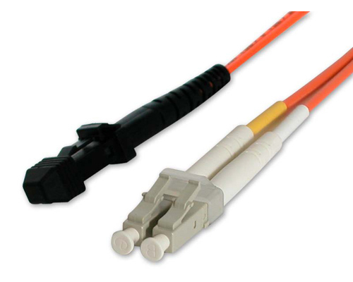 StarTech.com 1m 50/125 Multimode LC-MT-RJ Fiber Cable InfiniBand/fibre optic cable Orange