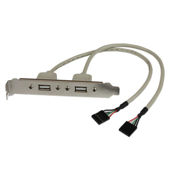BRACKET 2 USB A PLACA MADRE USBPLATE