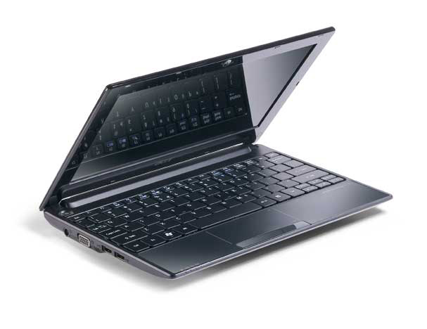del producto Acer Aspire One D255-2DQkk N450 Netbook 25,6 cm (10.1") Intel Atom® 1 GB DDR2-SDRAM 160 GB 7 Starter Negro Ordenadores portátiles (LU.SDE0D.107ASIS)