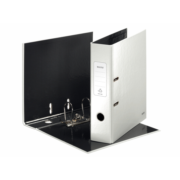 Leitz 180 WOW Lever Arch File - pearl white raccoglitore ad anelli A4 Bianco