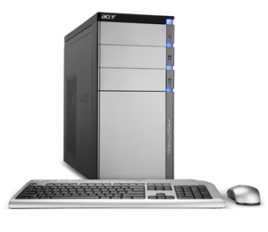 Acer Aspire M5910 Intel® Core™ i7 i7-870 4 GB DDR3-SDRAM 1 TB AMD Radeon HD 5570 Windows 7 Home Premium Desktop PC Grey