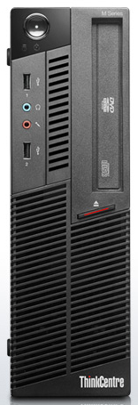Lenovo ThinkCentre STXB6FR PC Intel® Core™ i3 i3-550 2 GB DDR3-SDRAM 320 GB Windows 7 Professional SFF Black