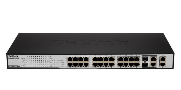D-Link DES-1228P/A network switch Managed Power over Ethernet (PoE)