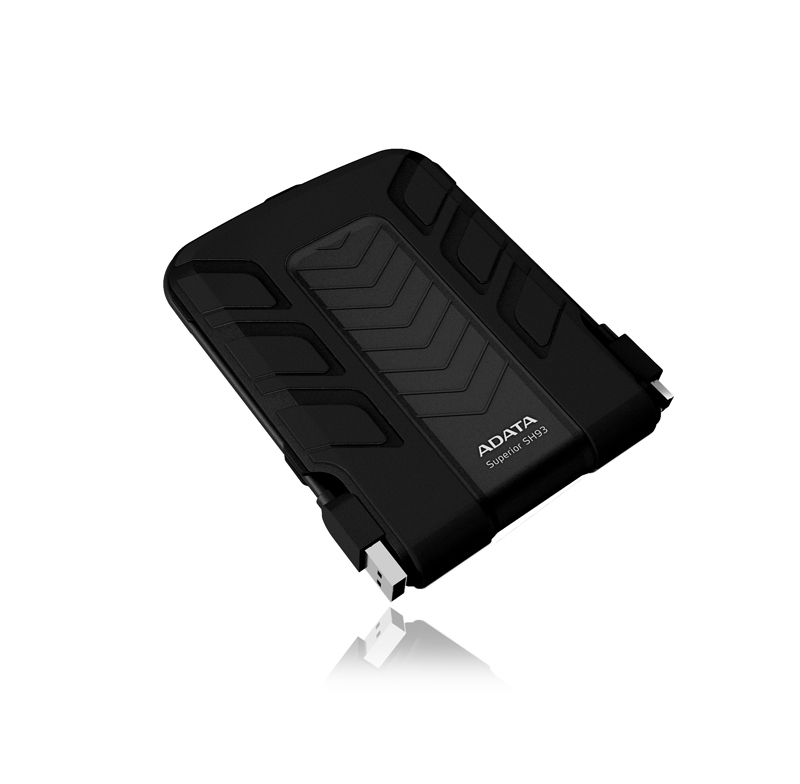 ADATA SH93 Portable 640GB external hard drive 2.5" Black