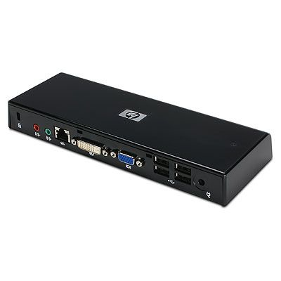 HP USB 2.0 Docking Station Wired Black