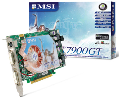 MSI Geforce 7900GT - 256MB, DDR3 GDDR3