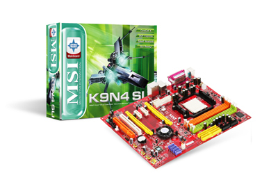 MSI K9N4 SLI-F Socket AM2 ATX