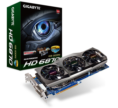 GIGABYTE GV-R687OC graphics card AMD 1 GB GDDR5