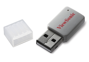 بطاقة شبكة سلكية USB Viewsonic WPD-100، Wi-Fi 4 (802.11n)، 150 ميجابت في الثانية، نطاق واحد 2.4 جيجاهرتز، رمادي