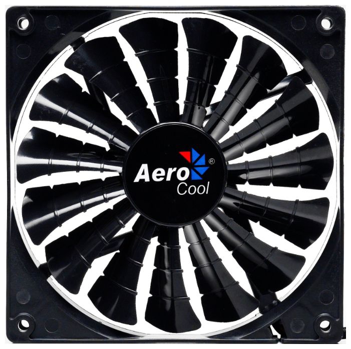 Aerocool Shark Computer case Fan 12 cm Black image 1