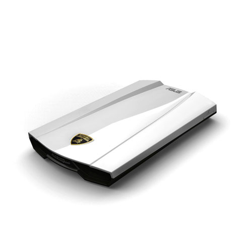 ASUS Lamborghini 500GB external hard drive 5400 RPM 2.5" USB 2.0 White
