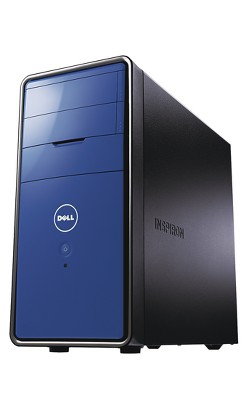 DELL Inspiron 560 Intel® Pentium® E5700 4 GB DDR3-SDRAM 500 GB Windows 7 Home Premium Midi Tower PC Blue, Red