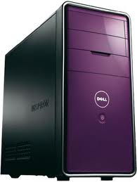 DELL Inspiron 560 Intel® Pentium® E5700 4 GB DDR3-SDRAM 500 GB Windows 7 Home Premium Midi Tower PC Black, Purple
