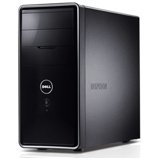 DELL Inspiron 570 AMD Athlon II X2 240 4 GB DDR3-SDRAM 500 GB Windows 7 Home Premium Midi Tower PC Black