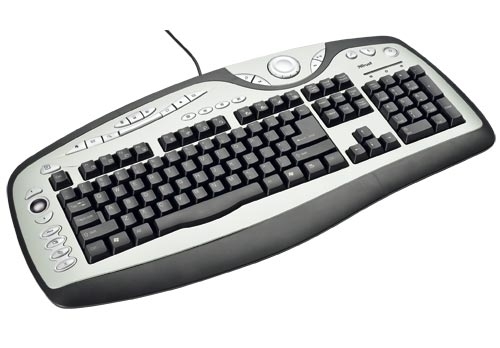 Trust Multimedia Scroll Keyboard KB-2200 DE tastiera USB QWERTY