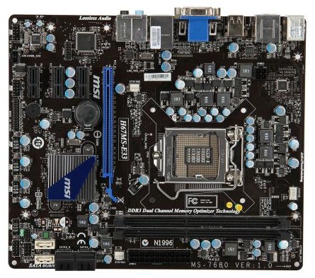 MSI H67MS-E33(B3) LGA 1155 (Socket H2) micro ATX