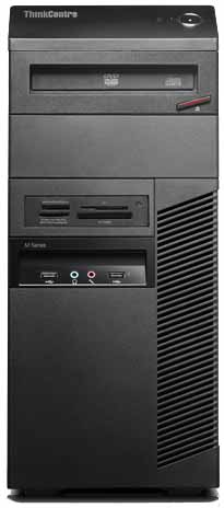 Lenovo ThinkCentre M90+ThinkVision L2250p Intel® Core™ i3 i3-550 2 GB DDR3-SDRAM 320 GB Intel® HD Graphics Windows 7 Professional Tower PC Black