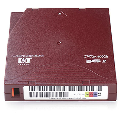 HP Ultrium 400 GB pre-label Data Cartrdg 20 Pk. Blank data tape