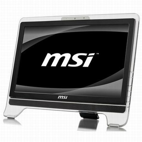 MSI Wind Top AE1920 Intel Atom® D525 47 cm (18.5") 1366 x 768 pixels Touchscreen 2 GB DDR3-SDRAM 250 GB AMD Radeon HD 5430 Windows 7 Home Premium Black