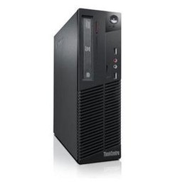 Lenovo ThinkCentre M70e Intel® Core™2 Duo E7500 2 GB DDR3-SDRAM 250 GB Intel® GMA 4500 Windows 7 Professional SFF PC Black