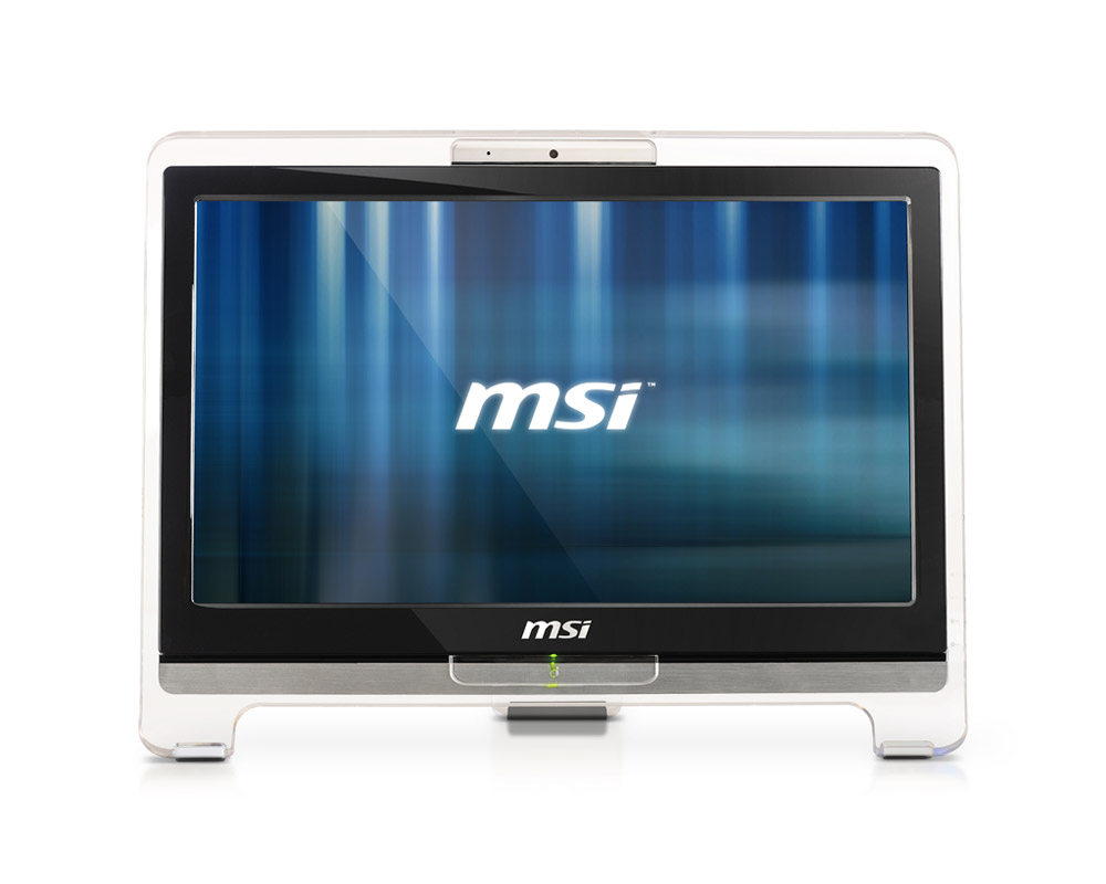 MSI Wind Top AE1920-002US Intel Atom® D525 47 cm (18.5") 1366 x 768 pixels 1 GB DDR3-SDRAM 160 GB Intel® GMA 3150 Windows 7 Home Premium Black