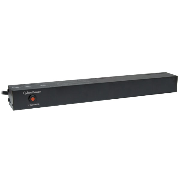 Cyberpower Canada PDU20B10R power distribution unit (PDU) 10 AC outlet(s) 1U Black PDU20MV32F