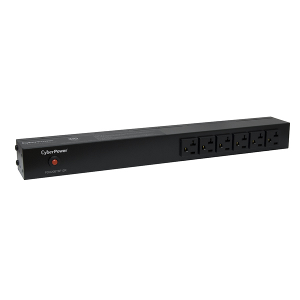 Cyberpower Canada PDU20BT6F12R power distribution unit (PDU) 18 AC outlet(s) 1U Black
