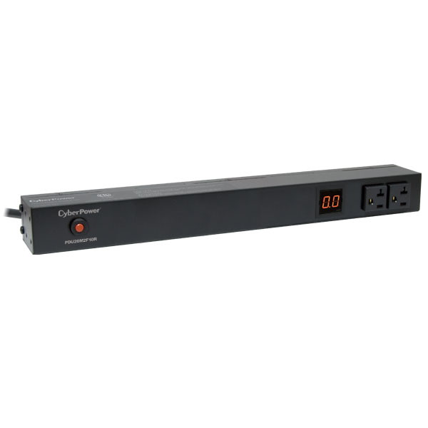 Cyberpower Canada PDU20M2F10R power distribution unit (PDU) 12 AC outlet(s) 1U Black