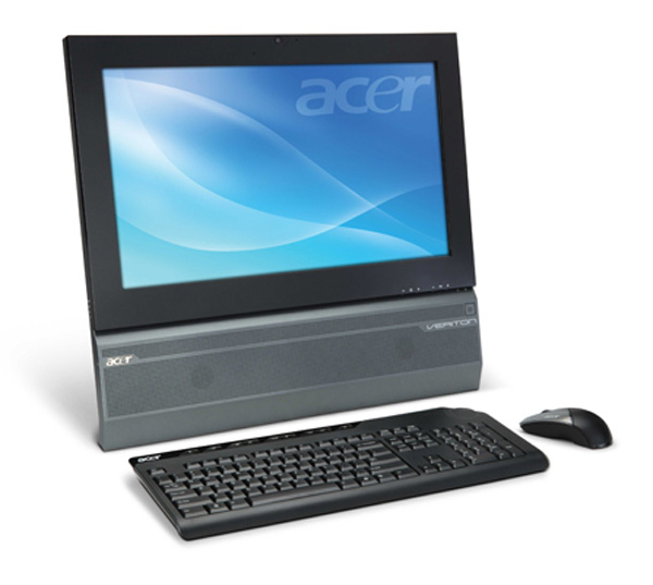 Acer VZ431G-Ei5650W Intel® Core™ i5 i5-650 54.6 cm (21.5") 1366 x 768 pixels Touchscreen 4 GB 640 GB Windows 7 Professional Black, Silver