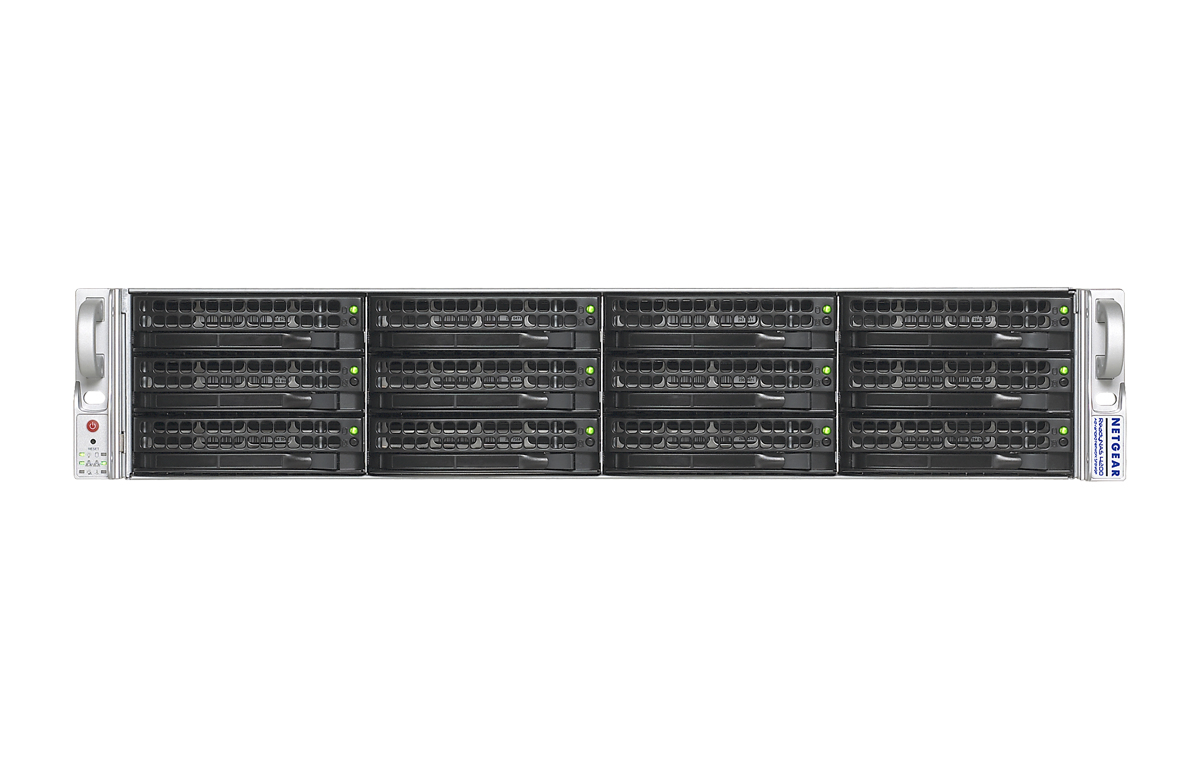 NETGEAR ReadyNAS 4200 Rack (2U) Intel® Xeon® 8 GB 12 TB Black