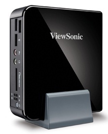 Viewsonic VOT125B_7HUS_02 PC Intel® Celeron® SU2300 2 GB DDR2-SDRAM 250 GB Windows 7 Home Premium Small Desktop Mini PC Black