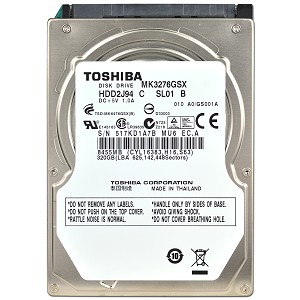 Seagate Desktop HDD MK3276GSX internal hard drive 320 GB 5400 RPM 8 MB 2.5" Serial ATA II
