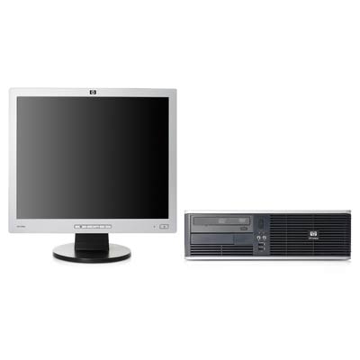 HP dc5750 AMD Athlon 64 X2 3800+ Small Form Factor PC and L1906 Flat Panel Monitor