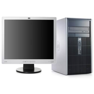 HP dc5750 AMD Athlon 64 X2 4200+ Microtower PC and L1906 Flat Panel Monitor