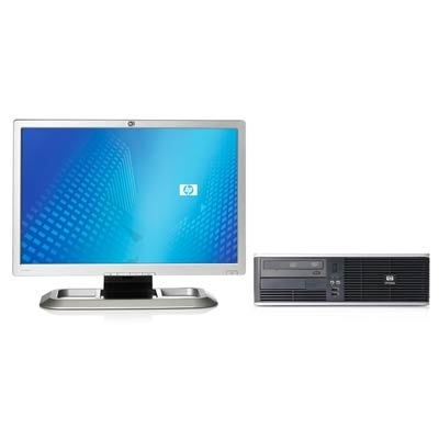 HP dc5750 AMD Athlon 64 X2 3800+ Small Form Factor PC and L2045w Flat Panel Monitor