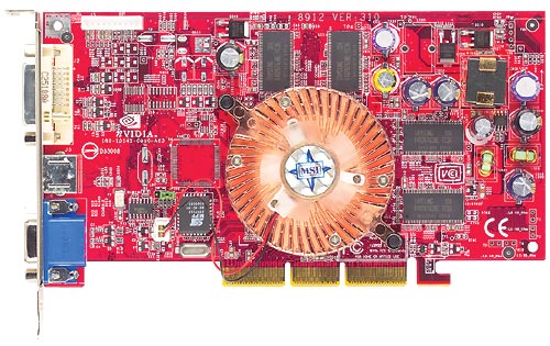 MSI GeforceFX 5600 128MB DDR GDDR