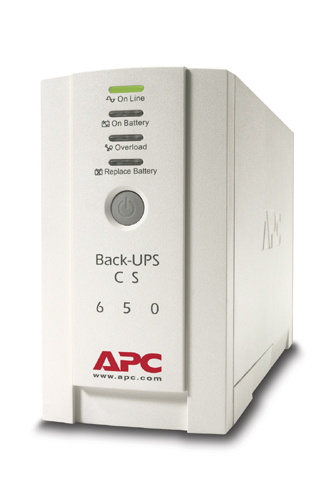 APC Back-UPS 650 uninterruptible power supply (UPS) 0.65 kVA 400 W