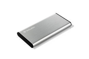Verbatim 47436 external solid state drive 128 GB USB 3.2 Gen 1 (3.1 Gen 1) Aluminium image 1