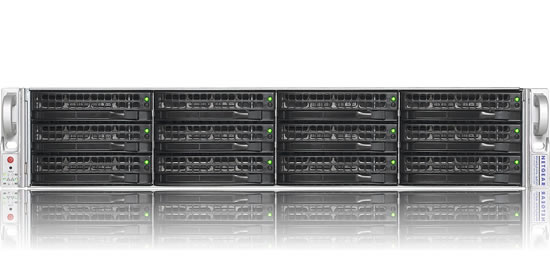 NETGEAR ReadyNAS 4200 Rack (2U) Intel® Xeon® 8 GB 0 TB Black, Silver