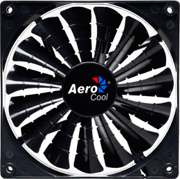 Aerocool Shark Fan Black Edition 12cm Computer case image 1