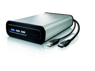 Philips HDD 1TB external hard drive 7200 RPM 3.5" USB 2.0 Black, Grey