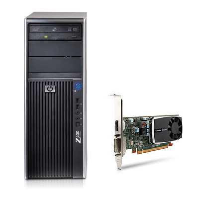 HP Z400 + WS093ET Intel® Xeon® 3000 Sequence W3550 3 GB DDR3-SDRAM Windows 7 Professional Minitower Workstation