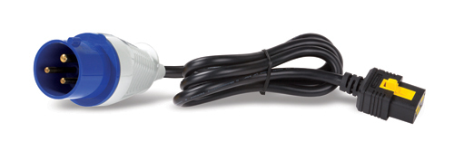 APC Power Cord, Locking C19 to IEC309-16A, 3.0m. Cable length: 3 m, Connector 1: C19 coupler. Input voltage: 230 V, Input 