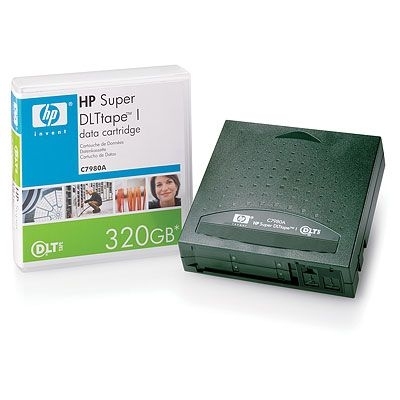 HP SDLT I 220-320 GB Data Cartridge Blank data tape